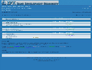 Darstellung des Blue Moon Template