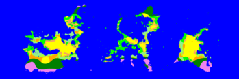 Klimazonen (Auflösung: 10km x 10km, Mesozonen)