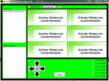 MissileControl - Layout - Zielerkennung