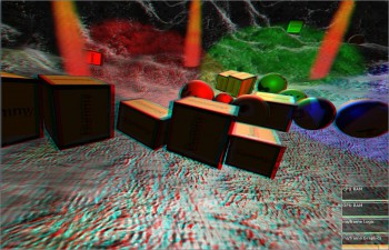Stereoscopic Rendering - Red-Cyan-Mode