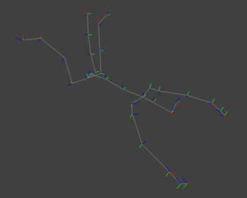 Ein Frame aus der Angriff-Animation. Nicht völlig abwegig, jedoch ist die Ausrichtung verkehrt und die Bewegung ist offensichtlich falsch