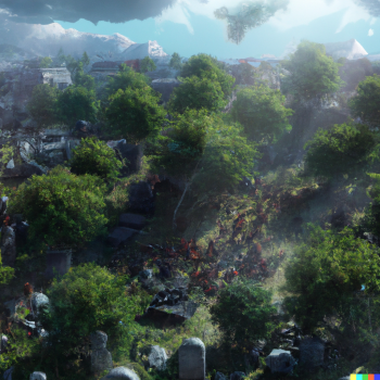 DALL·E 2022-09-24 22.46.56 - A graveyard filled with Zombies, sharp focus, wide shot, trending on artstation, masterpiece, by Greg Rutkowski, by Ross Tran, bu Fenghua Yhong, Octan.png